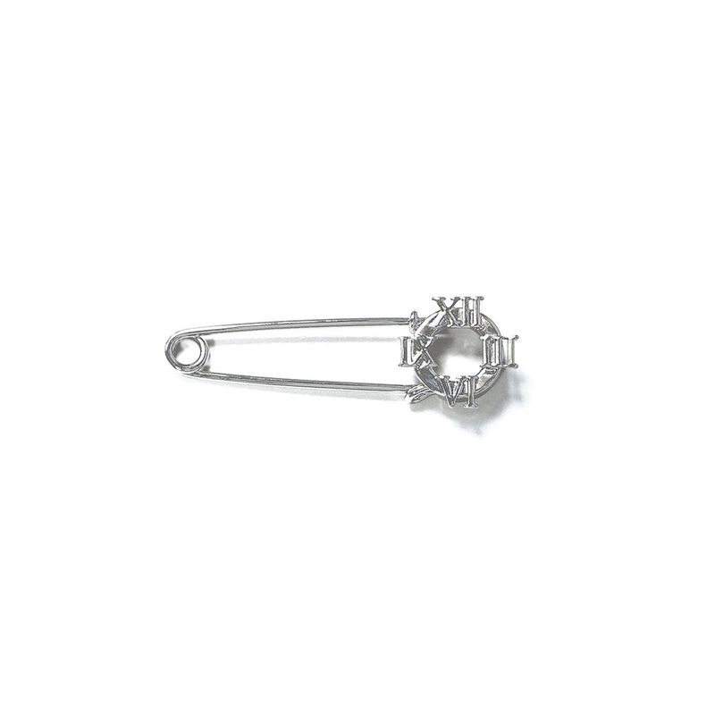 ROMA CLOCK BROOCH