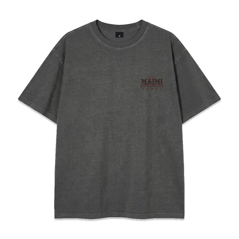 paradise feels pigment-dyed short-sleeve t-shirt (3color)