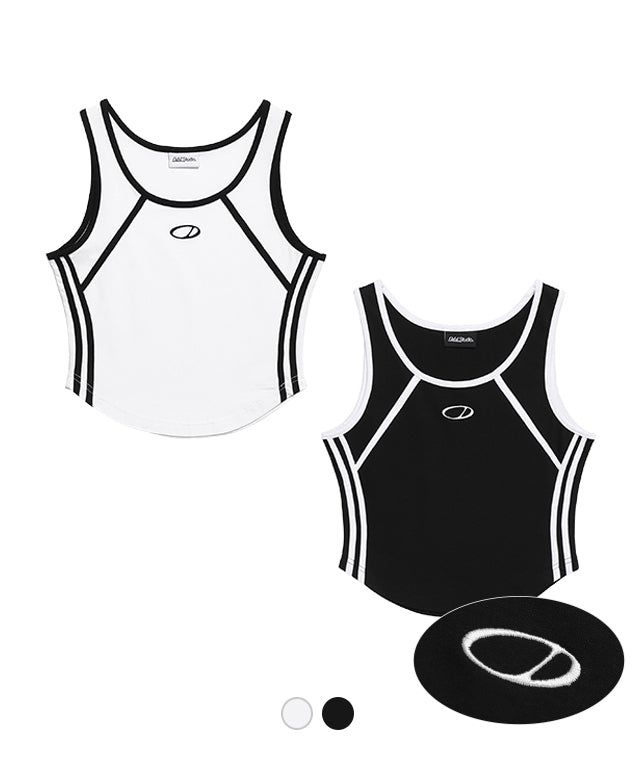 ODDSTUDIO（オッドスタジオ）の「スポーティ トラック スリーブレス / Sporty Track Sleeveless（Tops）」