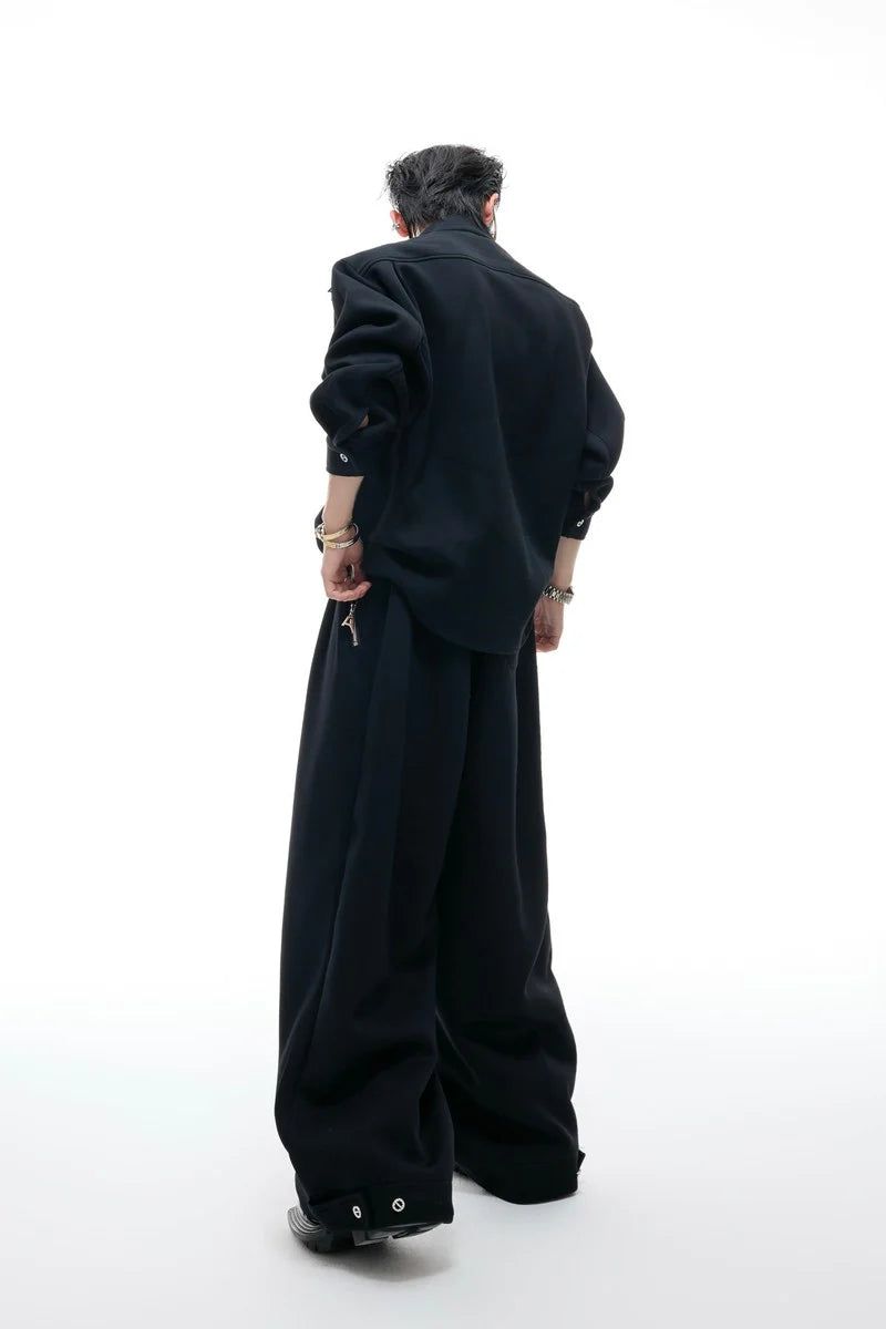 Layered Loose Trackpants