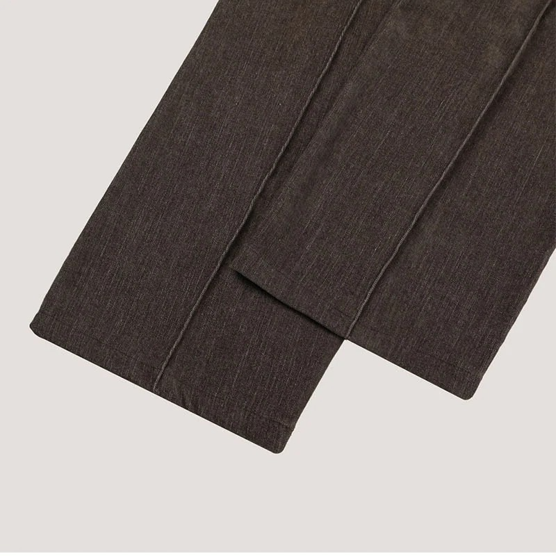 [SET UP가능] Velvet wide training pants(2color)