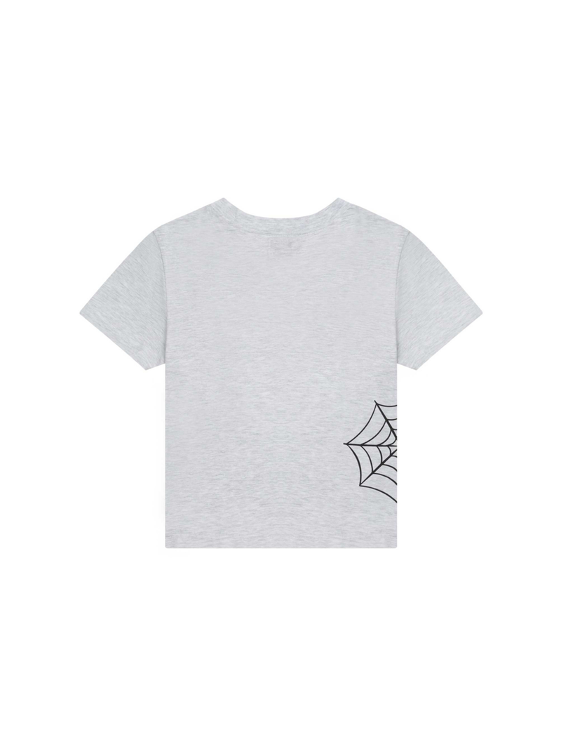 1/2 BAT LOGO TEE (GRAY)