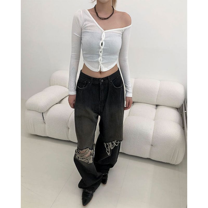 DEEP SWAY(ディープ スウェイ)の「One-off Shoulder T(Tops)」