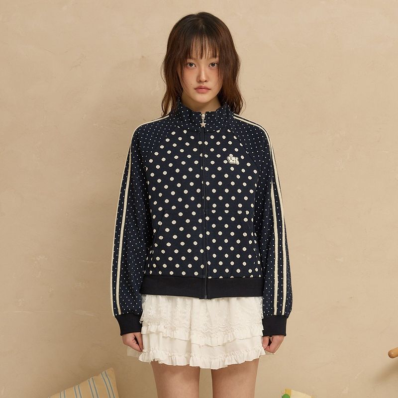 Dot Raglan Track Jersey