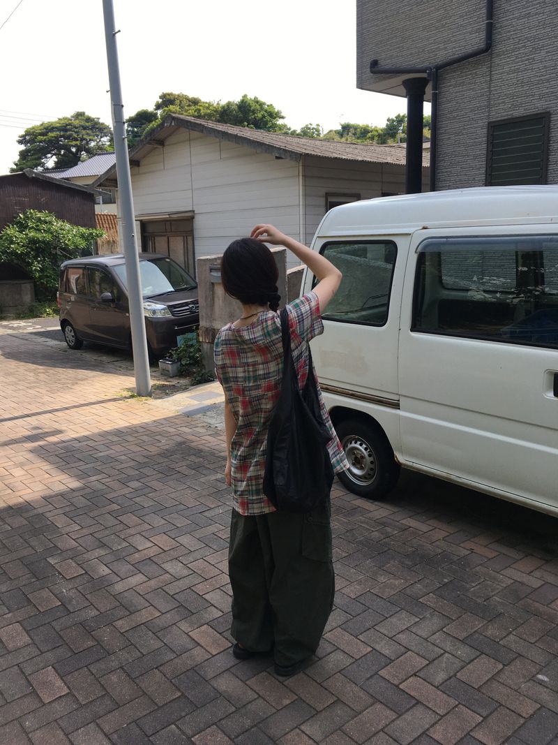 roha Checkered Blouse