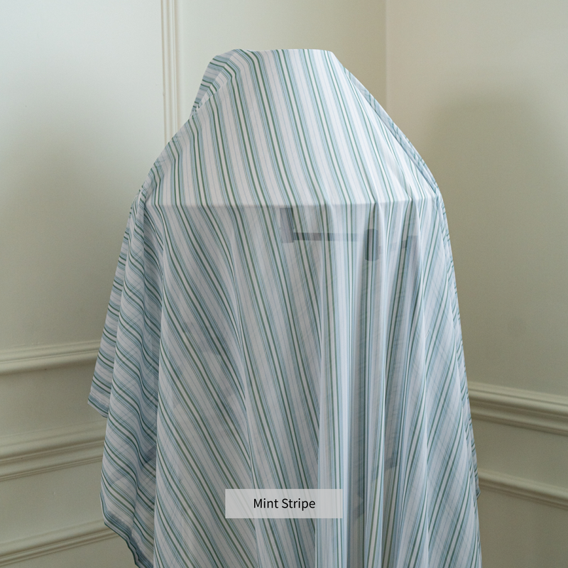 Patterned Chiffon Door Curtain - L size