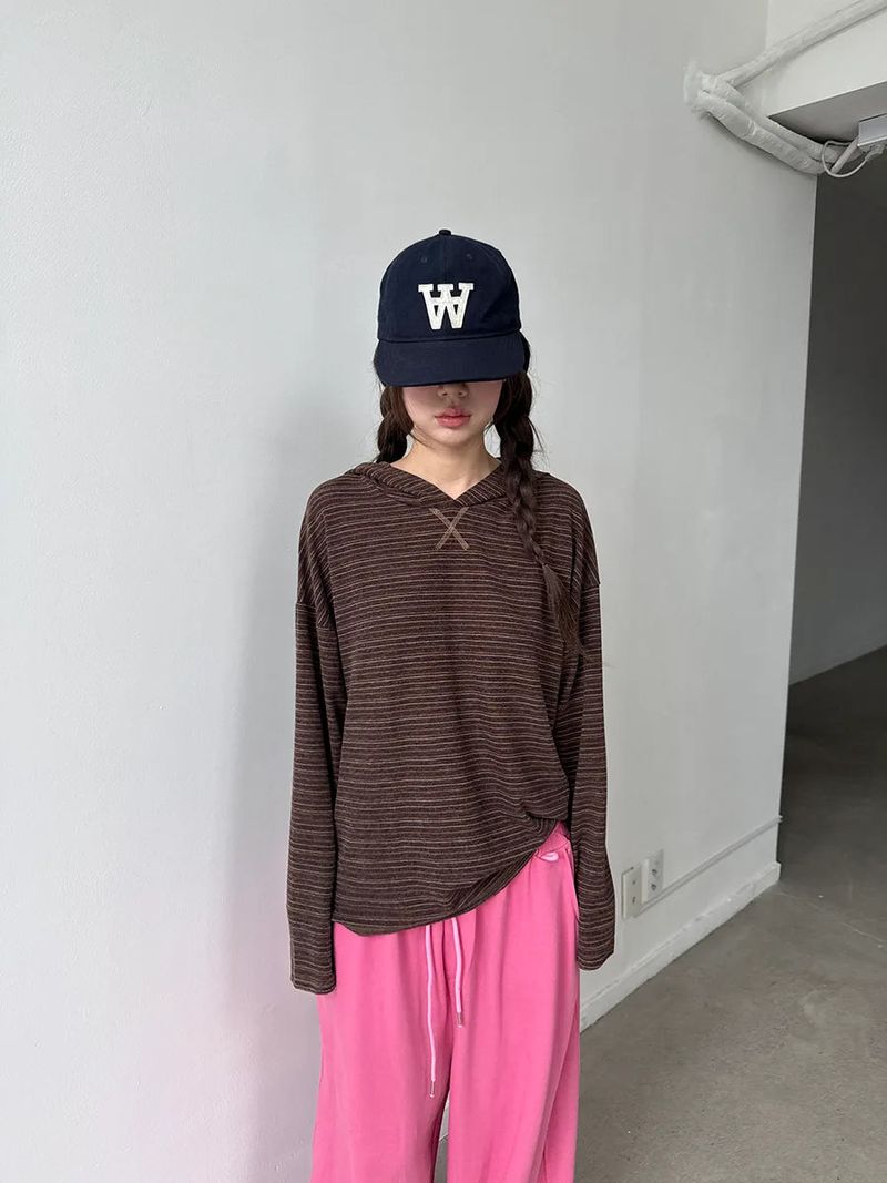 tension stripe hood T