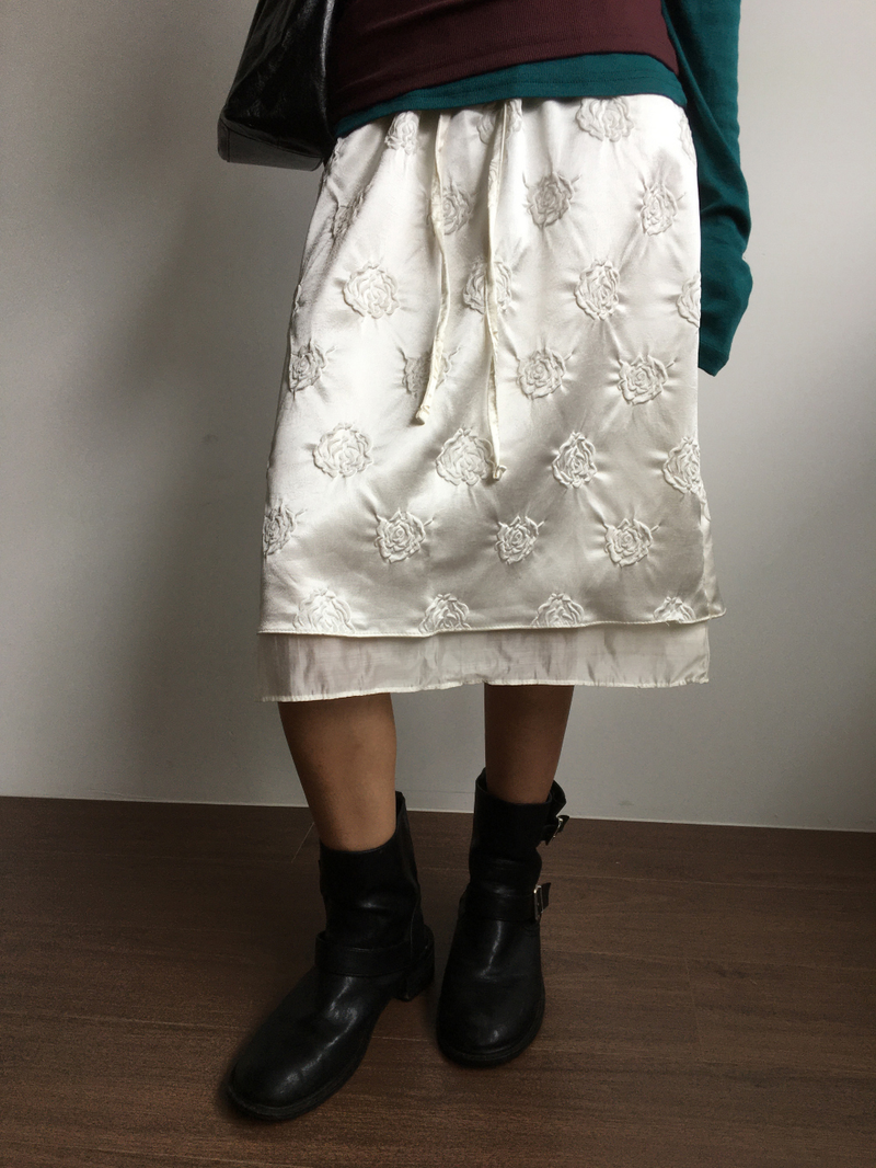 DUGGY（ダギー）の「Reverse Rose Skirt (2color)（Skirts）」