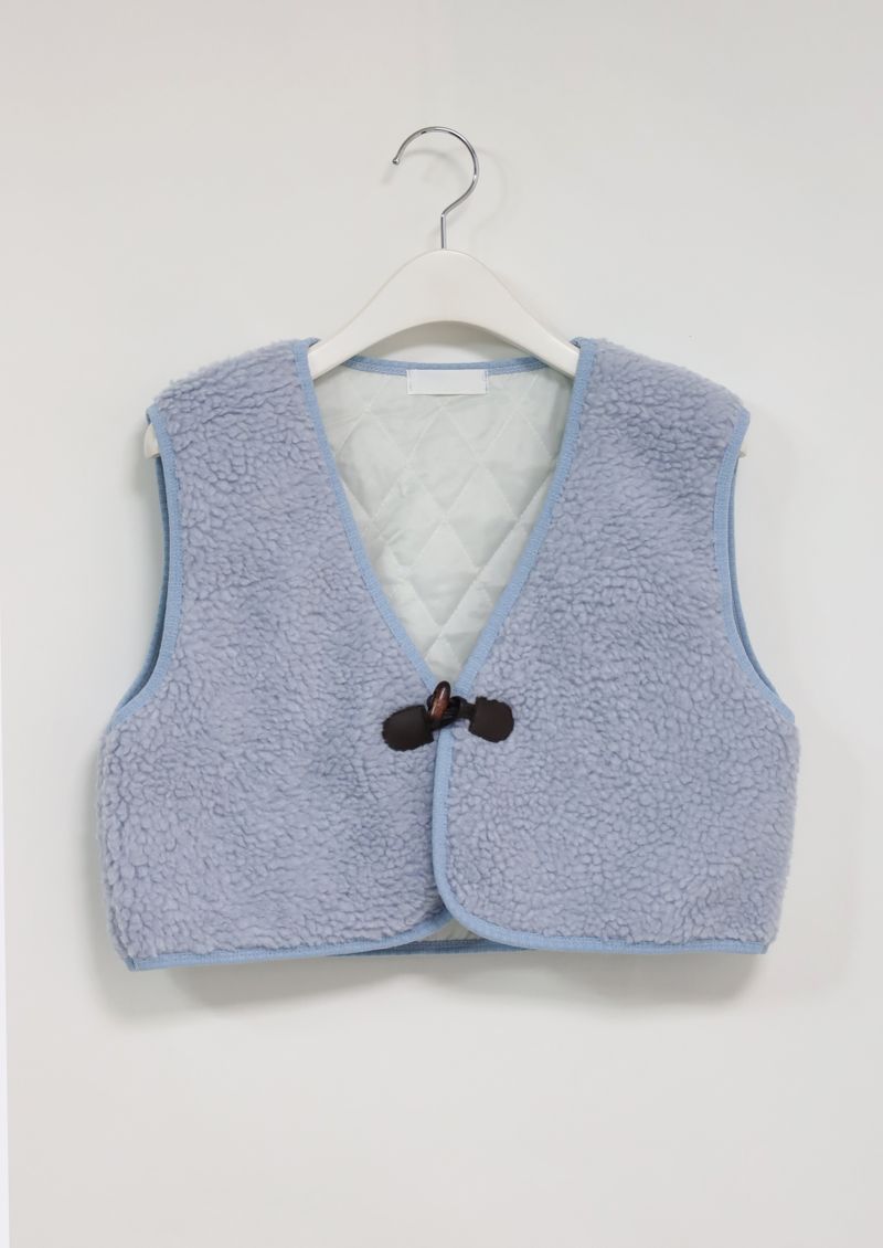 Bubbly Fur vest(4colors)