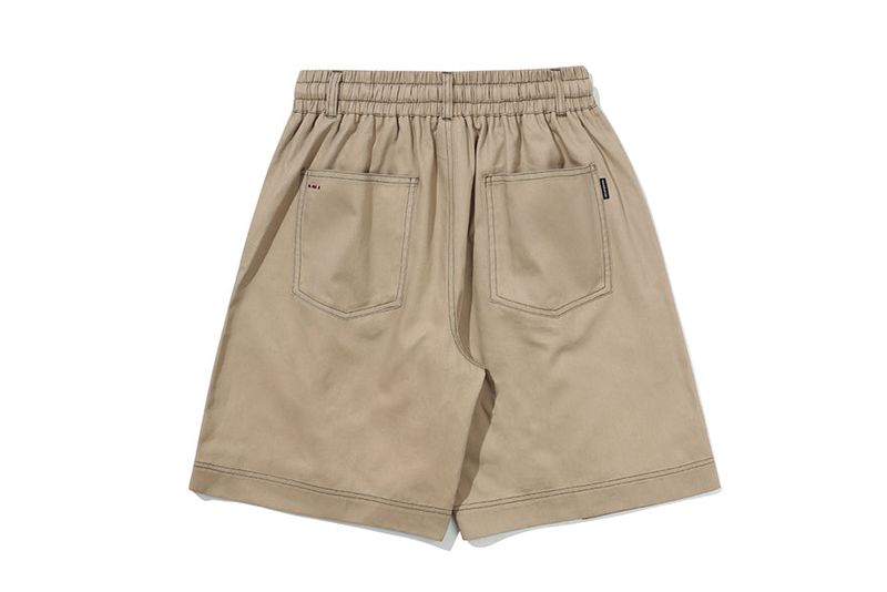 DOUBLE STRING HALF PANTS_BEIGE