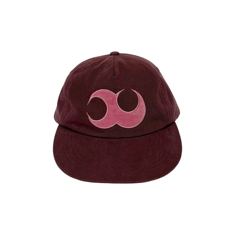 YEEU（イユ）の「ベーシック ロゴ ウォッシュド キャップ (BURGUNDY)（帽子）」
