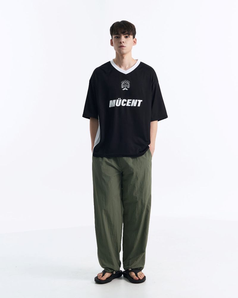 MUCENT(ムセント)の「SOCCER UNIFORM FOOTBALL T(Black)(Tops)」