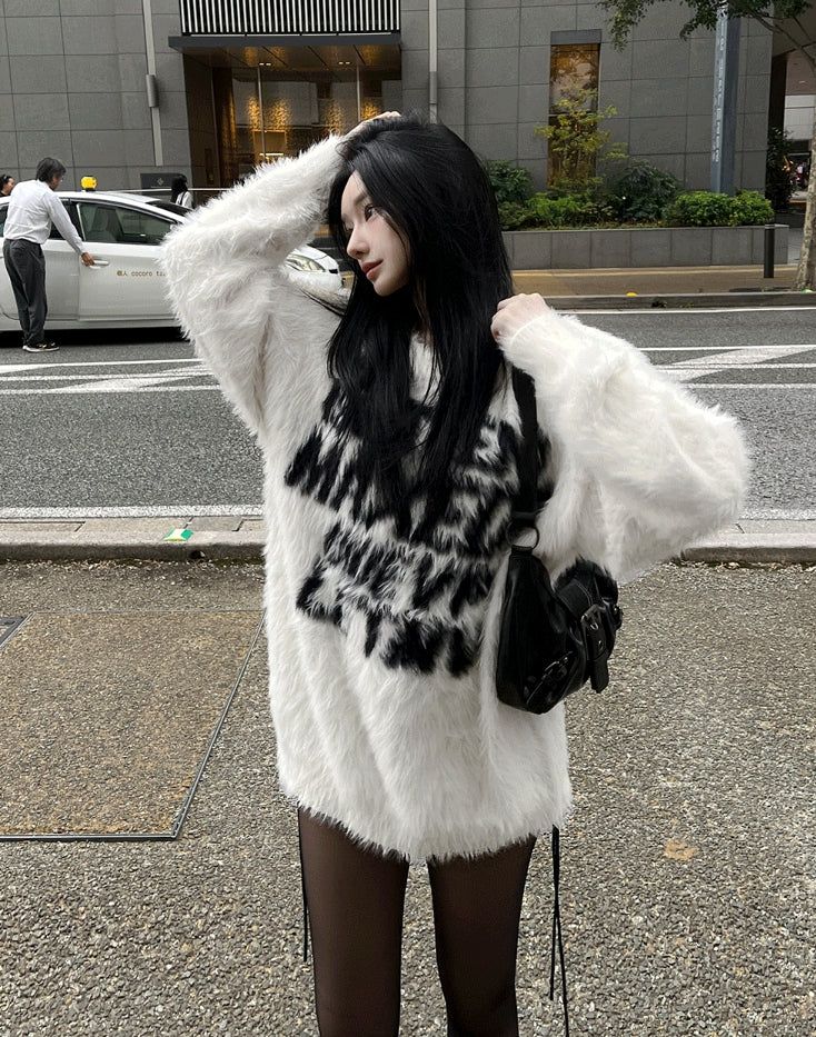 hatsukoshi（ハツコシ）の「Snow Fluffy Angora Knit（Tops）」