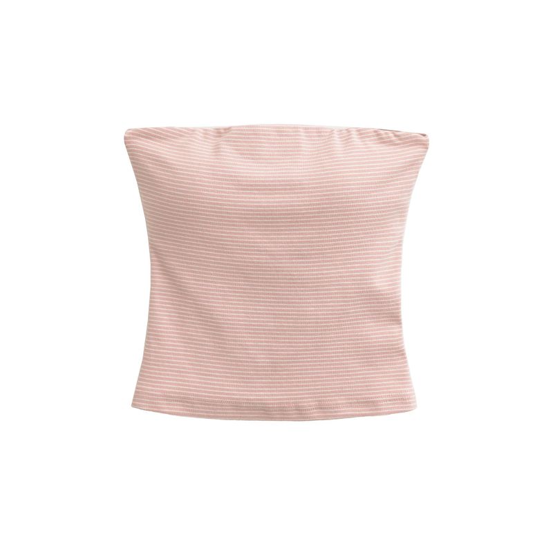 Cozy&Kitsch(コージーアンドキッチ)の「Mellow Border Tube Top(Tops)」