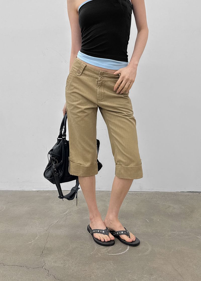 [MADE] Puven Semi Bootcut Capri Pants
