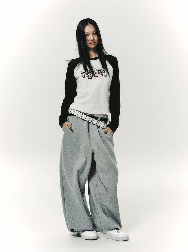 NYXX（エヌワイエックスエックス）の「STAR RAGLAN L/S BLACK（Tops）」