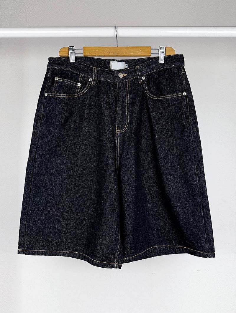 RAW BERMUDA JEANS