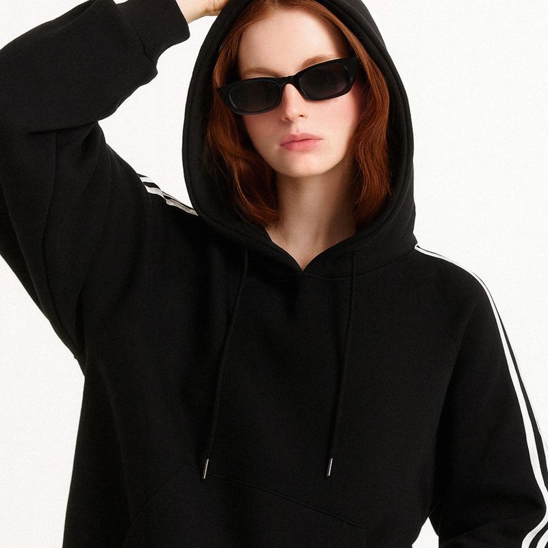 RANDOMOFF（ランダムオフ）の「[Unisex] SPORTY TRACK OVER FIT HOODIE (3color)（Tops）」