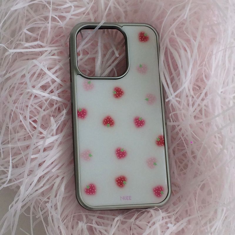 loveberry silver epoxy case (pink)