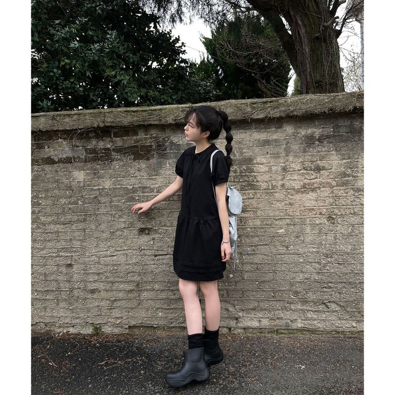 Rally puff dress