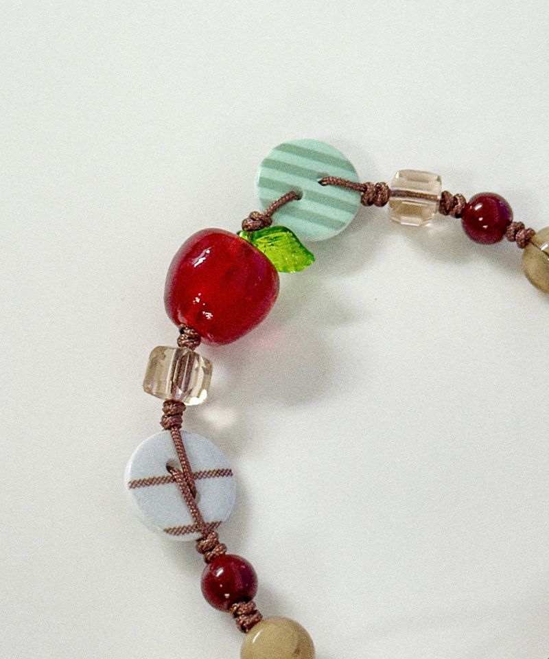 Apple Morrie Girl Vintage Beads Bracelet