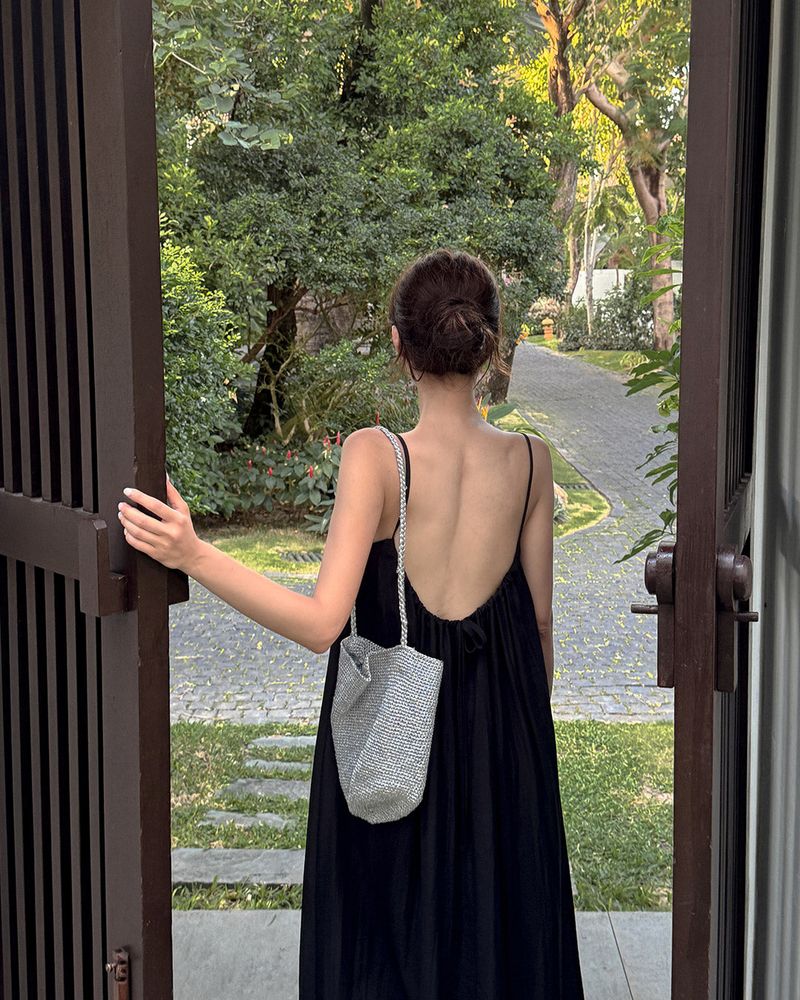 Leara bustier long dress