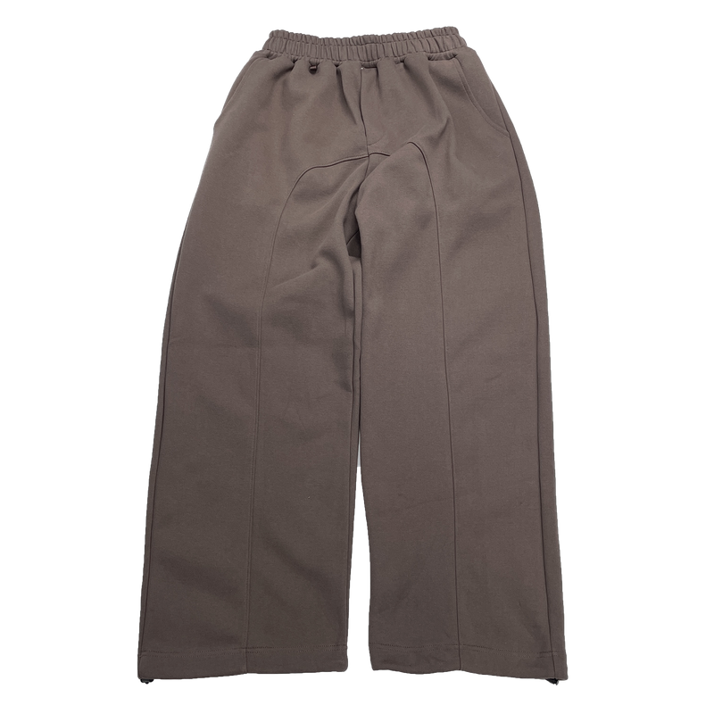 hip-hop curved cut pants