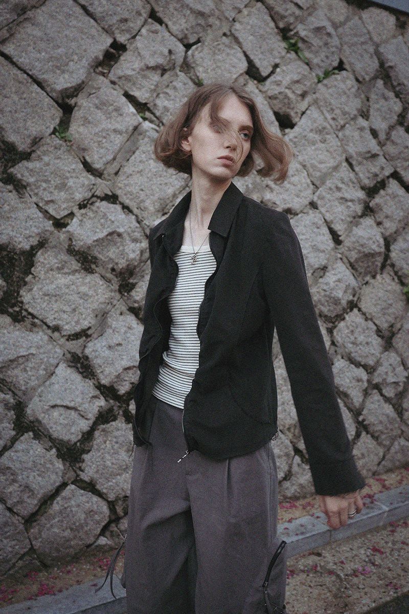  WAVY ZIPPER JACKET