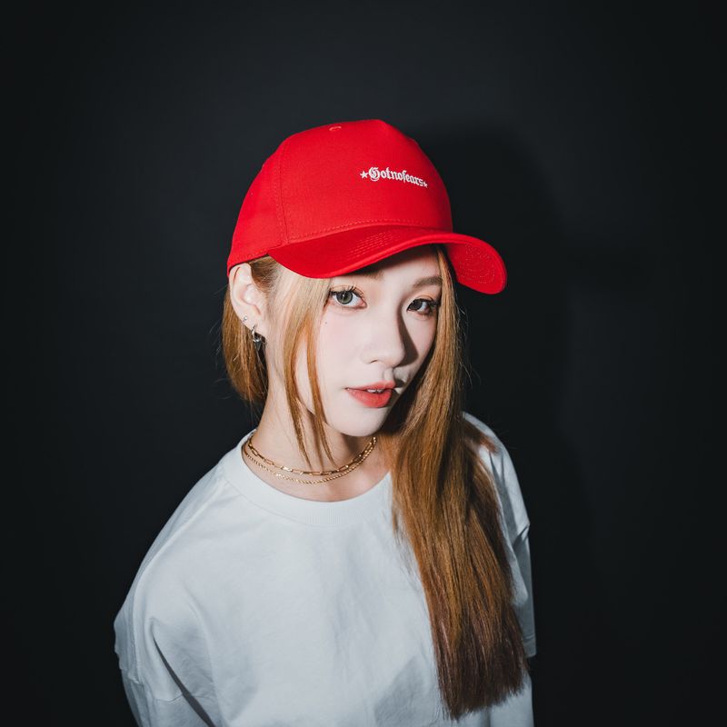 MINI LOGO-EMBROIDERED DAD CAP