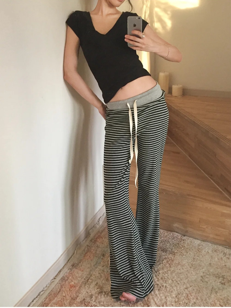 Stripe Pajama Pants
