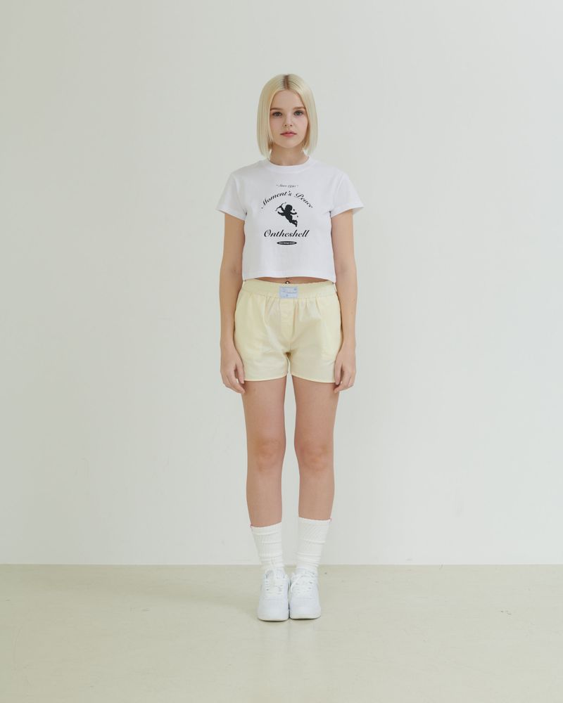 Ontheshell Cotton Pants - Lemon