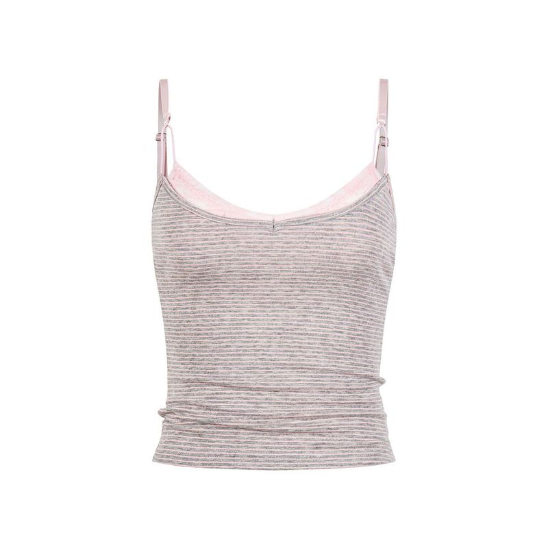 Anika Lace Stripe Camisole