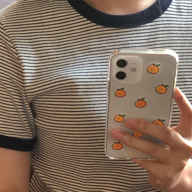 Tangerine shower iphone case