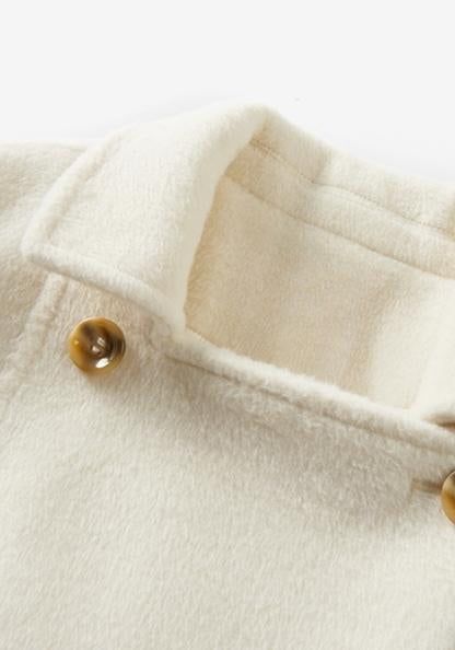 Classic Double-Breasted Belted Coat