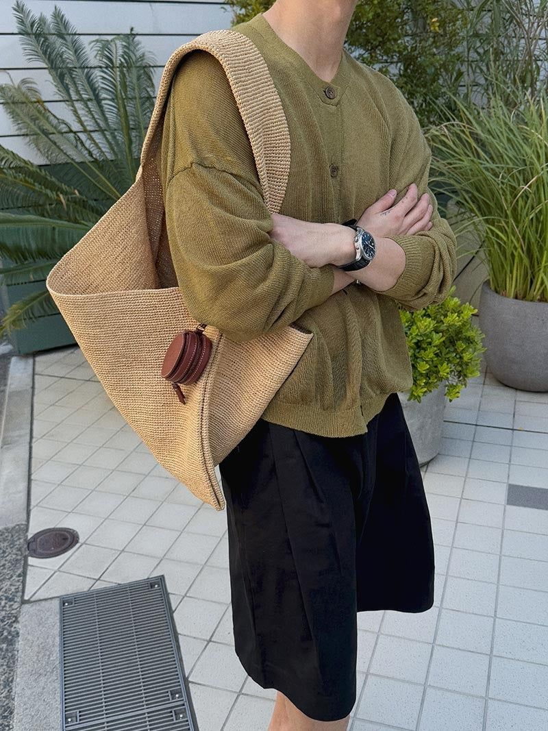 Garments See Through Round Summer Cardigan (3color)