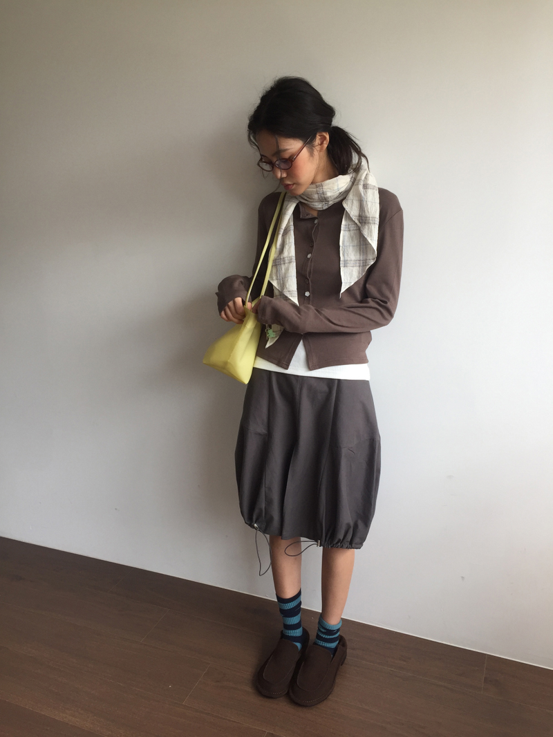 Soon String Balloon Skirt (2color)