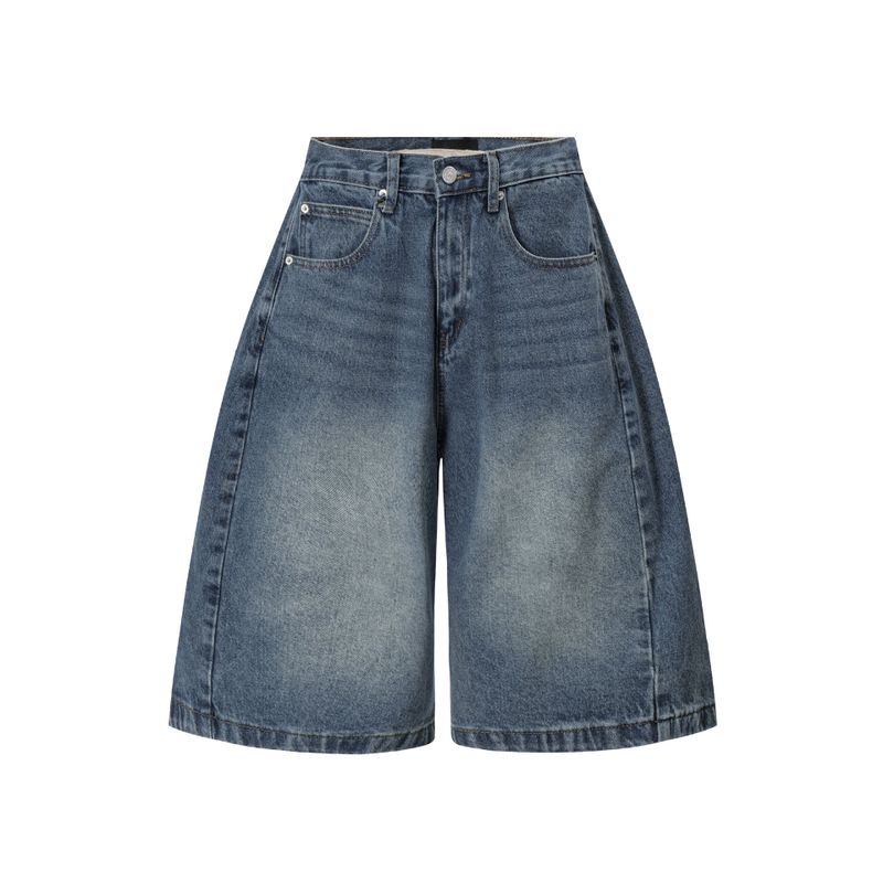 Riko Wide Burmuda Denim Pants