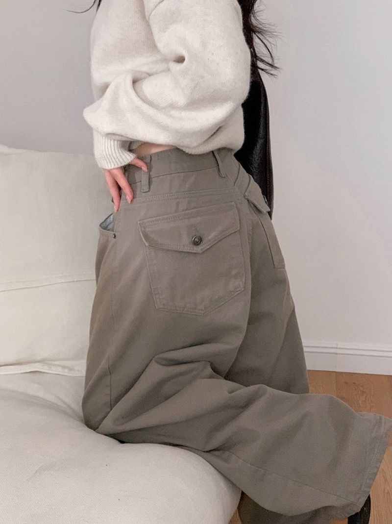 SHOPPERLAND(ショッパーランド)の「Back Flap Pocket Balloon Wide Pants (7color)(Pants)」