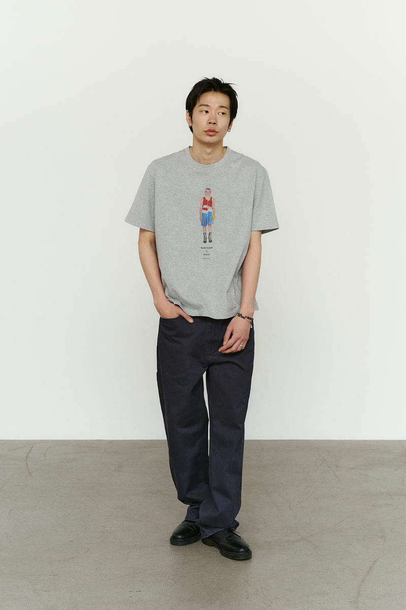 ローライズ フィット カチオン レギュラー パンツ(Washed Navy)