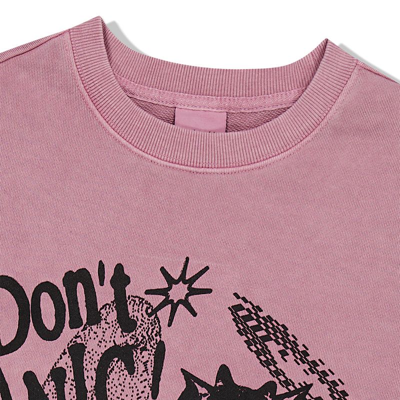 DON’T PANIC PIGMENT SWEATSHIRT