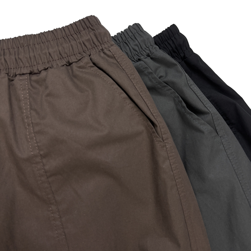 shirring strap cargo pants
