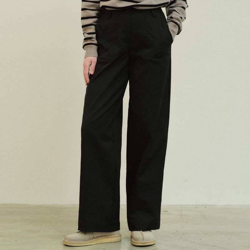 Wrinkle Free Out Pocket Slacks_5Color