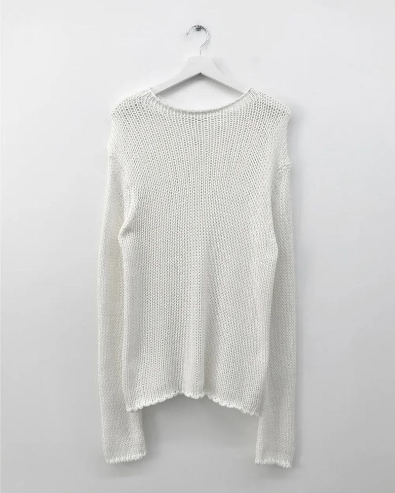 Rolled Neck Russly Knit (4color)