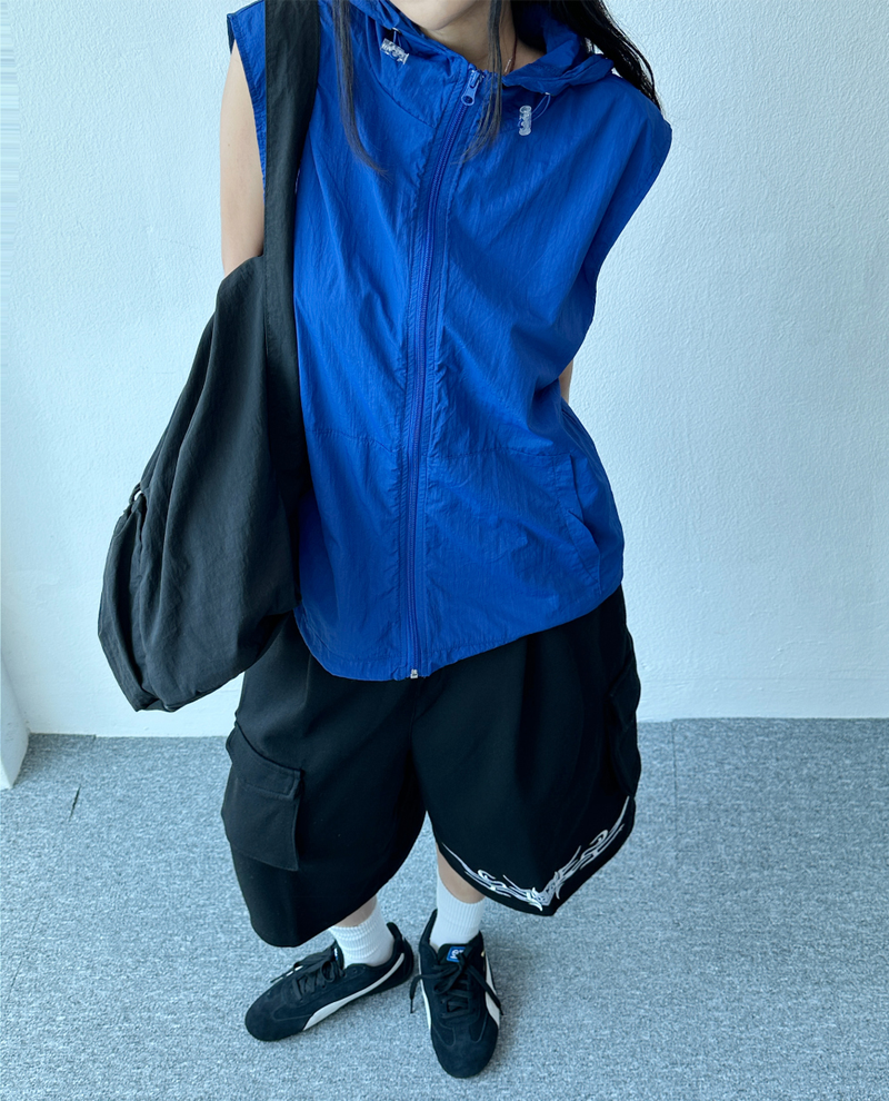 SKULL POINT POCKET POINT CARGO BERMUDA PANTS🩶🖤 - 2 COLORS