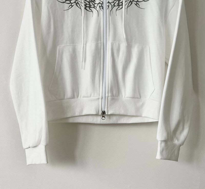 Sender hood zip-up