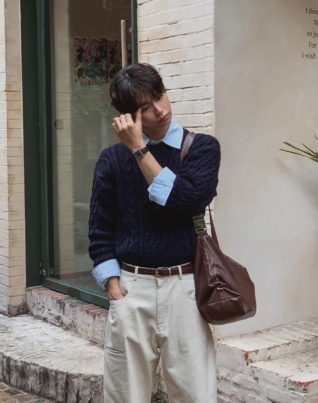 Kaito Cable Loose Fit Knit
