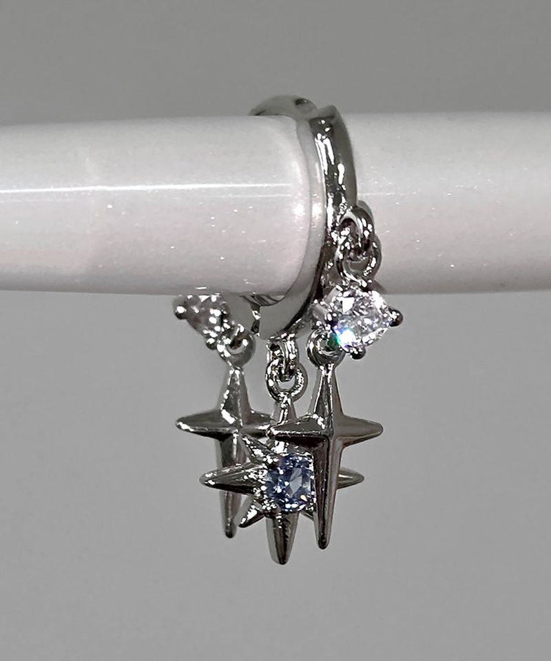 Adamdree（アダムドリー）の「ミルキーブルースターリングピアス 1PC（アクセサリー）」