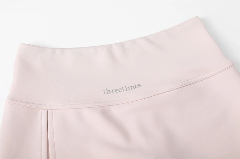Athletic slit skirt - pink  