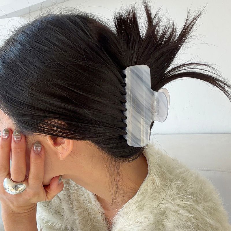 Silk lavender hair clip