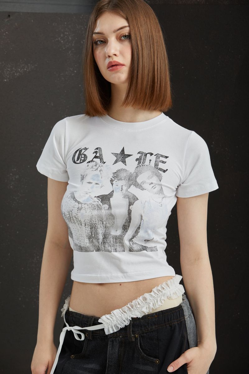 FRIENDS CROPPED T-SHIRT